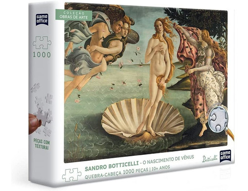 Qc 1000pc - Sandro Botticelli- Nascimento De Venus