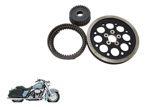 Kit Correia Transmissão Harley-davidson Road King 04-06(649 (Usado)