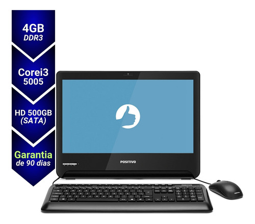 All In One Positivo M. U1500 - I3 5ª/4gb/500gb Hd (sem Base) (Usado)