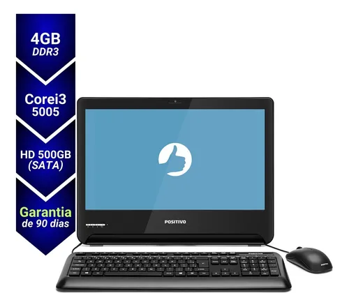 comprar All In One Positivo M. U1500 - I3 5ª\u002F4gb\u002F500gb Hd (sem Base)