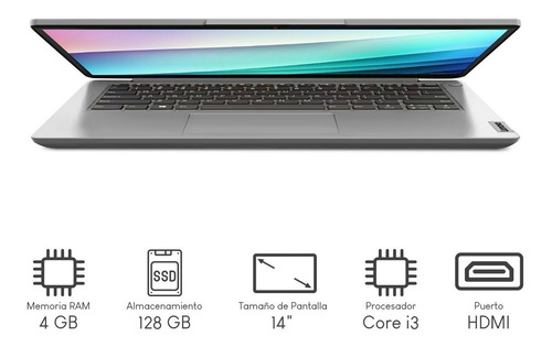 Laptop Lenovo Ideapad 1 14iau7 Intel Ci3 4gb 128gb + Regalo