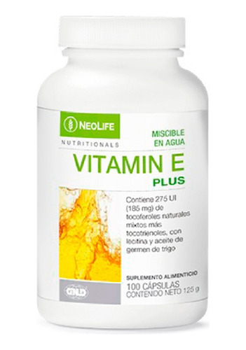 Vitamin E Plus, Neolife