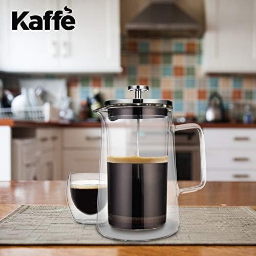 Kaffe Cafetera De Prensa Francesa Grande Y Cafetera Para Aca