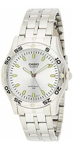 Casio Mtp1243d7av Hombres Metal Moda Analogico Casual 50m Re