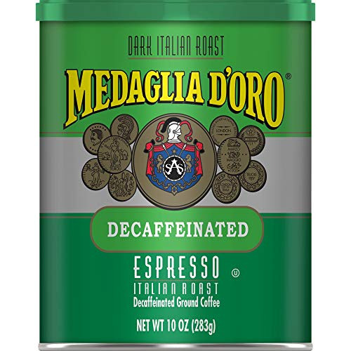 Medaglia D'oro Italiano Asado Descafeinado Espresso Café Mol