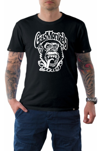 Poleras Gas Monkey Garage Texas C