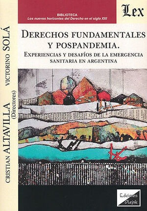 Libro Derechos Fundamentales Y Pospandemia