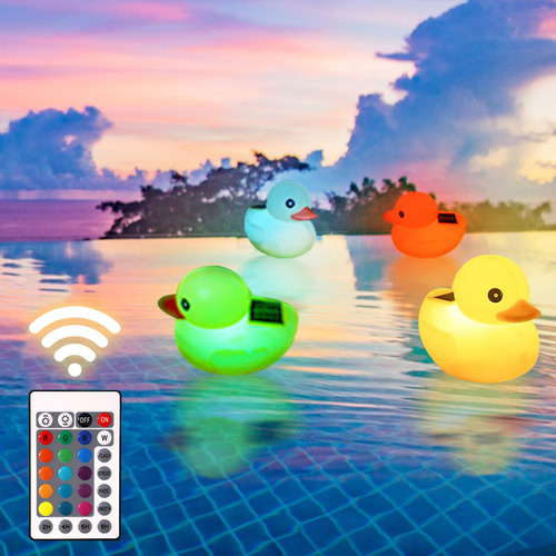 Patos Solares Flotantes Para Piscina Patos Solares Flotantes