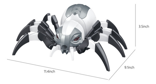 F Remote Control Spider Robot Rc Spider Toys With Light 1121