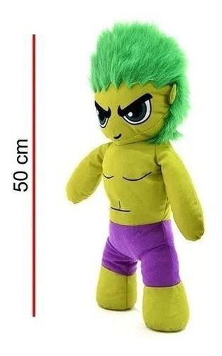 Hulk Muñeco Figura Peluche 50 Cm Phi Phi Toys Original