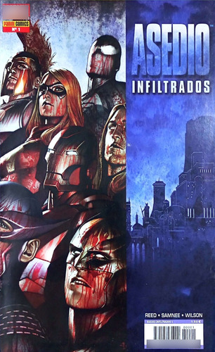 Marvel Asedio Infiltrados #1 Comic Original Panini Español