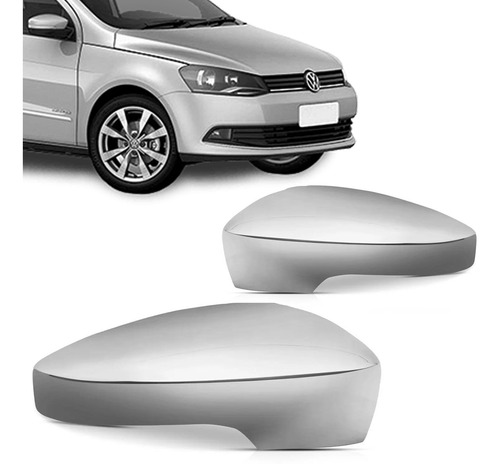 Par Capa Retrovisor C Seta Gol G6 2012 Fox 2010 Cromada
