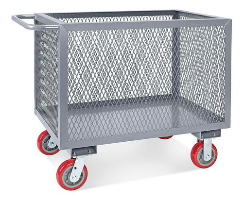 Uline Carrito De Acero Tipo Caja - 122x76x86cm - H-4878