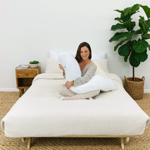 Almohada De Cuerpo Completo De Soporte Para Mujeres Que Se