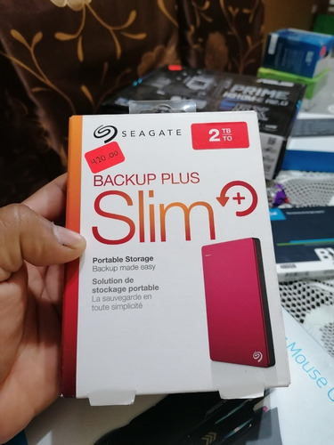 Disco Duro Externo Backup Plus Slim 2tb