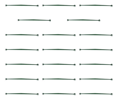 20x Clipes De Conector De Treliça Flores 1,6 Cm X 30 Cm