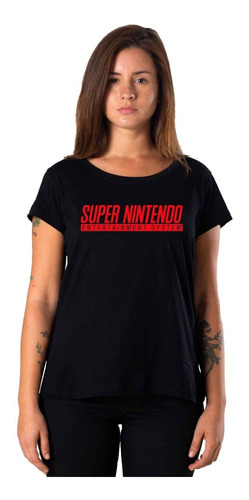 Remeras Mujer Videojuegos Nintendo |de Hoy No Pasa| 3b V