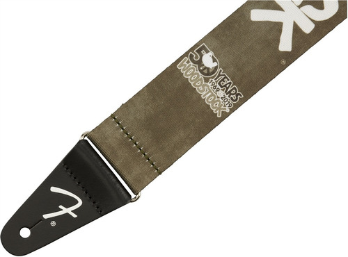 Correia Para Guitarra Fender Woodstock Original Nova