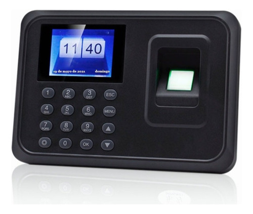 . Digital Fingerprint Time Clock Biometric Usb Memory