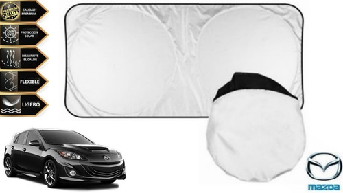 Protector Cubresol Con Ventosas Mazda 3 Hb I Touring 2012