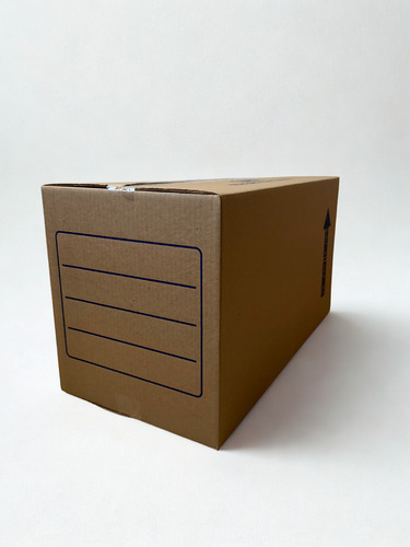 25pzas Caja De Cartón (tipo Huevo) 35cm X 60cm X 30cm Marrón Claro