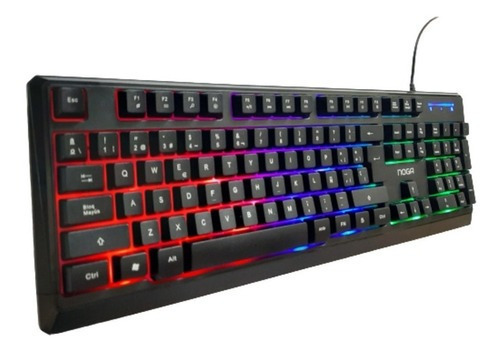 Imagen 2 de 2 de Teclado gamer Noganet Stormer Series NKB-5020
