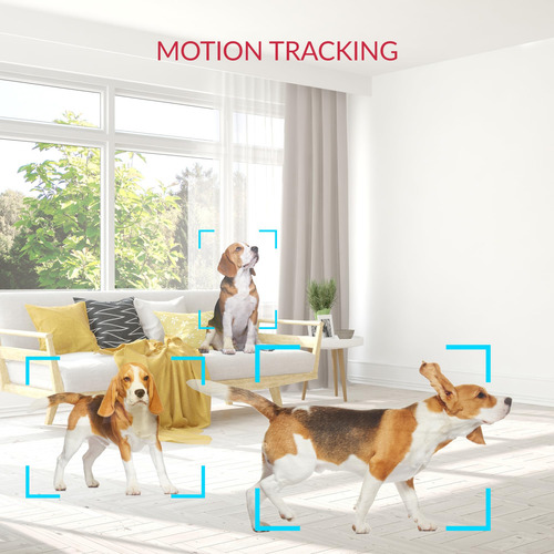 Cámara De Seguridad Yi Domo 2k Monitoreo De Mascotas Blanco