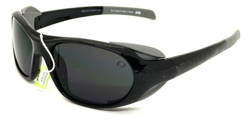 Anteojo De Sol Optitech Vento Op072 Cat 4 Montaña Escalada Lente Negro Specblue Cat4 Varilla Negro Brillo Armazón C8 Negro Brillo Diseño Envolvente