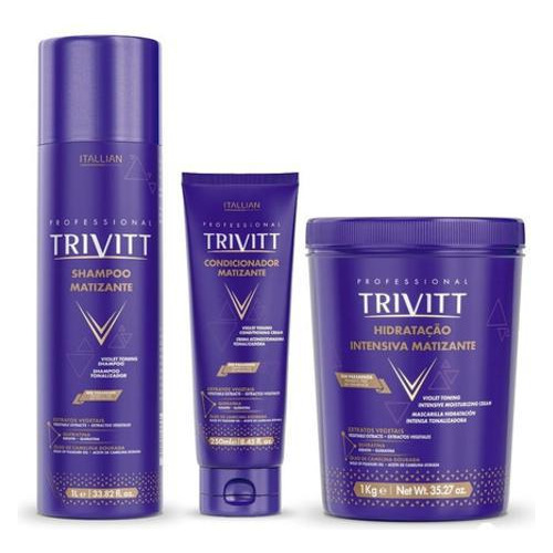 Shampoo+ Condicionador+ Hidratação Matizante Trivitt