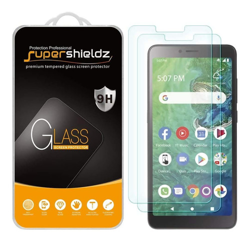 Protector De Pantalla Vidrio Templado Para Alcatel Tcl A2...