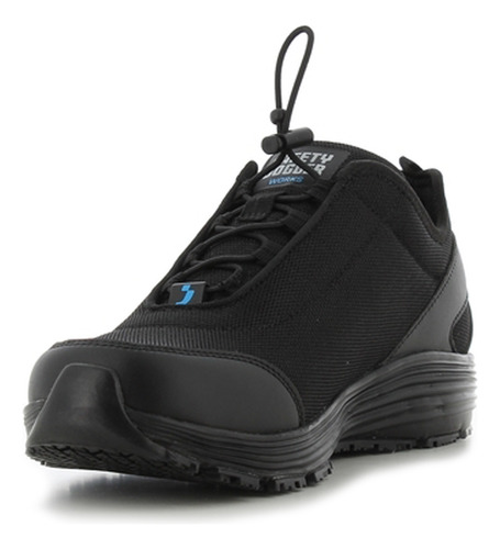 Zapatilla Clínica Unisex Antideslizante Negra