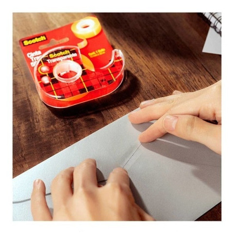 Cinta Adhesiva Transparente Scotch 550 19mm/30mt, 3despachad