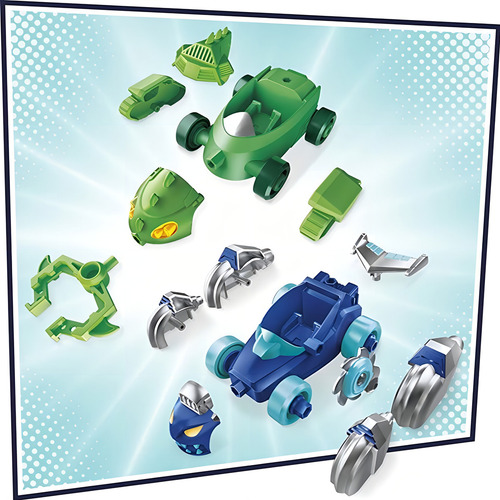 Pj Masks Camión Rastreador Con Gekko Y Catboy