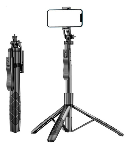 Trípode Inalámbrico Para Selfies L16 De 1530 Mm, Doble Luz