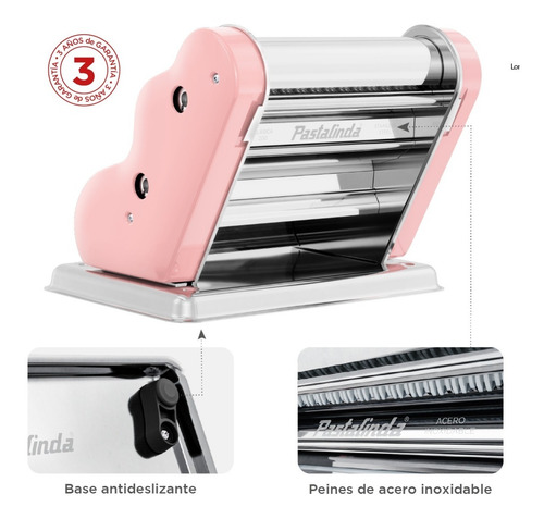 Pastalinda Máquina Clásica 200 Rosa
