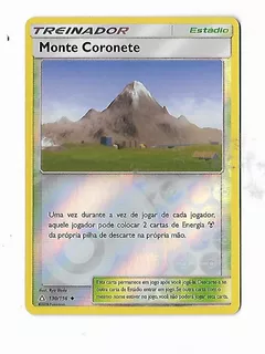 Pokemon Monte Coronete Reverse Foil Sol E Lua Ultra Prisma F