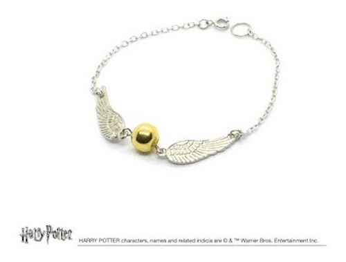 Pulsera Snitch Dorada Harry Potter