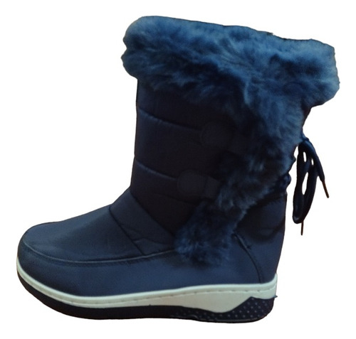 Bota Impermeable De Mujer Con Chiporro Invierno 