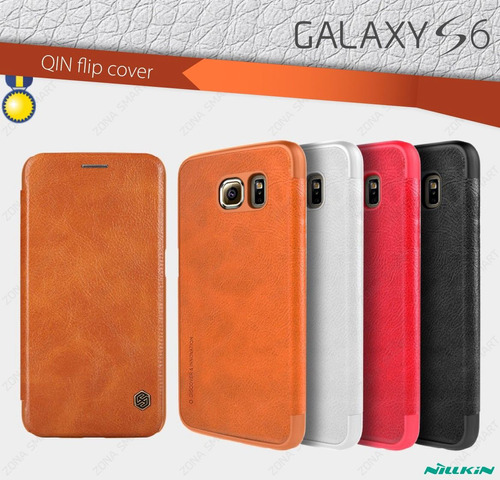 Nillkin Qin Galaxy S6 - Flip Cover Cuero Samsung Case