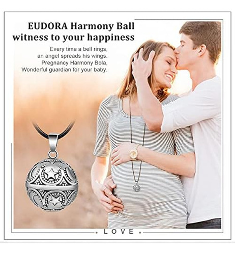 Eudora Harmony Bola Collar Vintage Chime Colgante - Cadena D