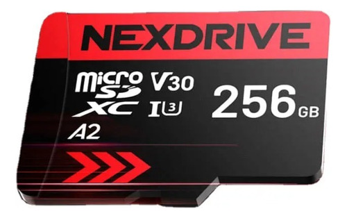 Memoria Microsd 256 Gb Nexdrive Con Adapter U3 V30 A2 4k