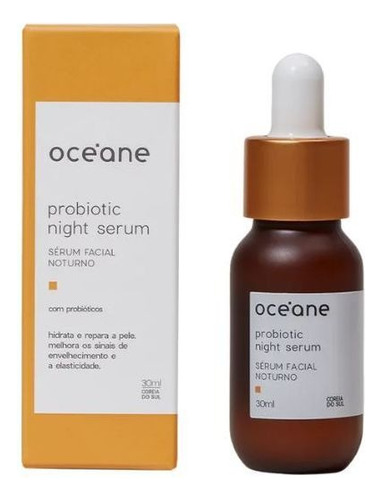 Oceane Probiotic Night Serum - Serum Noturno./unica - . Momento de aplicação Noite Tipo de pele Todo tipo de pele