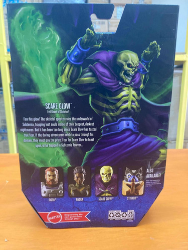 Scare Glow Masters Universe Revelation Mattel Netflix He-man