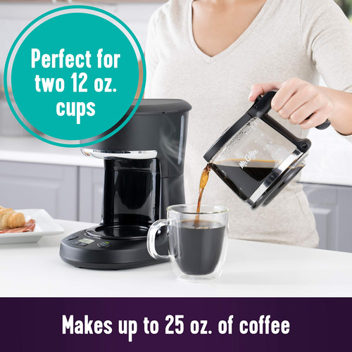Cafetera Mr. Coffee, Jarra De Vidrio Programable Para 5 Taza