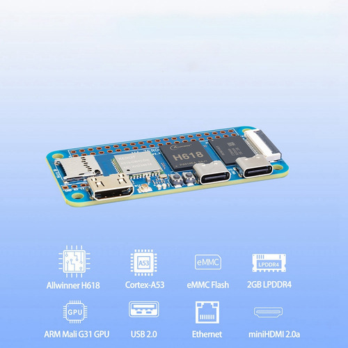 Para La Placa De Desarrollo Bpi-m4 Zero De Banana Pi Allwinn