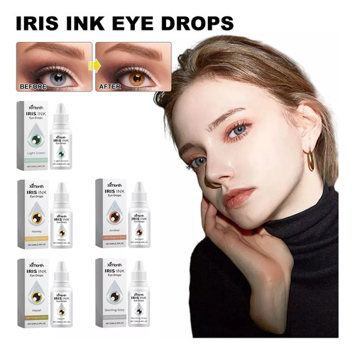 Gotas Para Ojos De 3 Colores, Solución Para El Cuidado De Lo