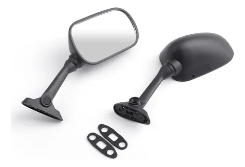 Espejos De Carreras Negros Para Suzuki Gsxr Gsx-r 1000 01-02