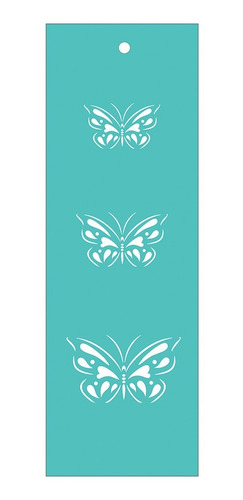 Imagen 2 de 3 de Stenciles Laura Craft Set Mariposas + Maripositas