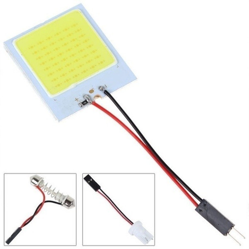 Panel Led Techo Auto T10 Y Fusible Led 3 Modelos
