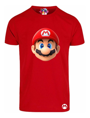 Playera Mario Bros ( Nintendo ) Niño Caballero Dama